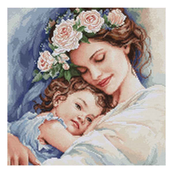 click here to view larger image of Eternal Love (counted cross stitch kit)