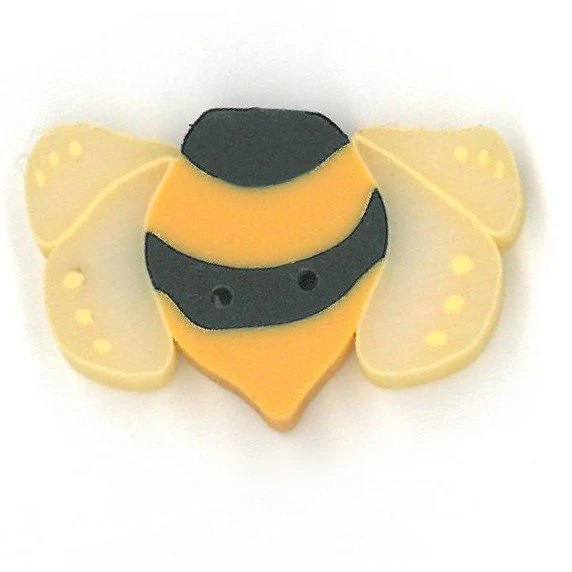 click here to view larger image of Medium Bumblebee (buttons)