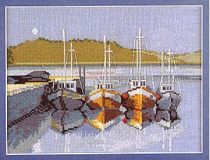click here to view larger image of Moonlight (counted cross stitch kit)