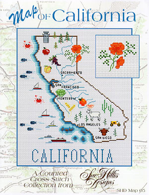 click here to view larger image of California Map (chart)