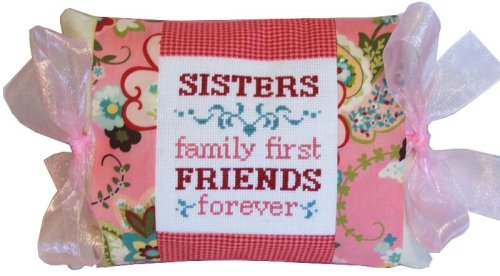click here to view larger image of Sisters and Friends - Tie One On (counted cross stitch kit)