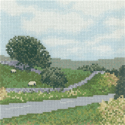 click here to view larger image of In The Dales (counted cross stitch kit)