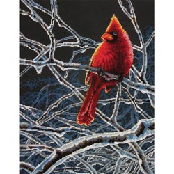 click here to view larger image of Ice Cardinal (counted cross stitch kit)