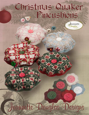 click here to view larger image of Christmas Quaker Pincushions (chart)