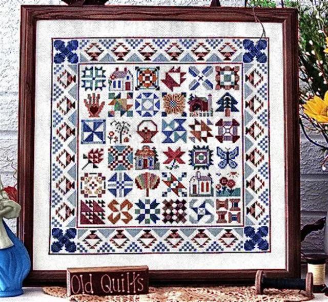 click here to view larger image of Quilt Sampler XIX - The Farmers Daughter Blocks (chart)