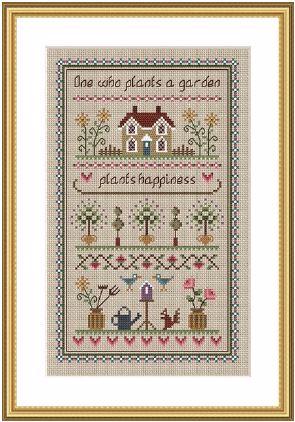 click here to view larger image of Garden Sampler (chart)