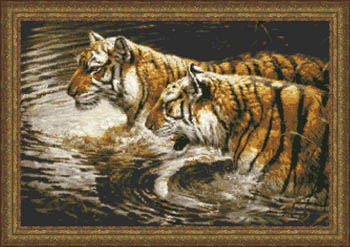 click here to view larger image of Wading Tigers (chart)