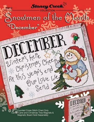 click here to view larger image of Snowmen of the Month - December (chart)