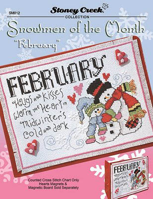 click here to view larger image of Snowmen of the Month -  February (chart)
