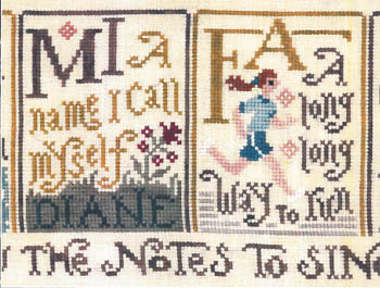 click here to view larger image of Sing A Sampler 2 (chart)