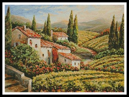 click here to view larger image of Provence Vineyard  (Daniella Foletto) (chart)