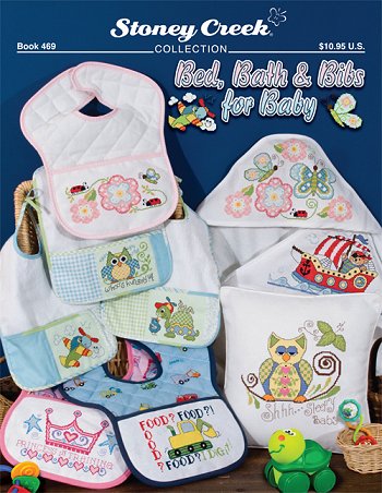 click here to view larger image of Bed, Bath and Bibs for Baby (chart)