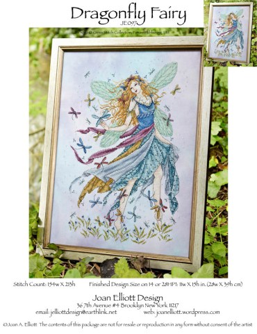 click here to view larger image of Dragonfly Fairy (chart)