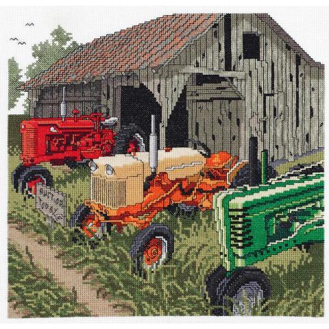 click here to view larger image of Auction Day (counted cross stitch kit)