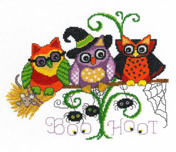 click here to view larger image of Halloween Hoots (chart)