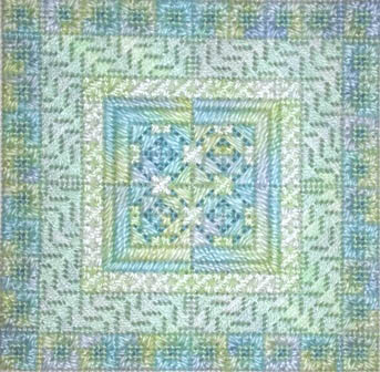 click here to view larger image of Color Delights - Mint (counted canvas chart)