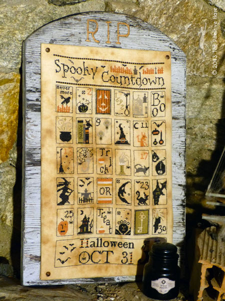 click here to view larger image of Spooky Countdown (chart)
