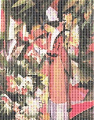 click here to view larger image of Walk in Flowers (August Macke) (chart)