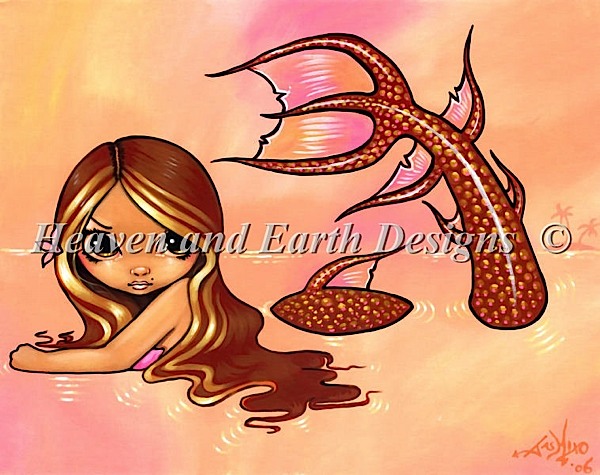 click here to view larger image of Sun Kissed Mermaid (chart)