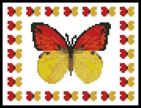 click here to view larger image of Mini Butterfly Sampler 1 (chart)