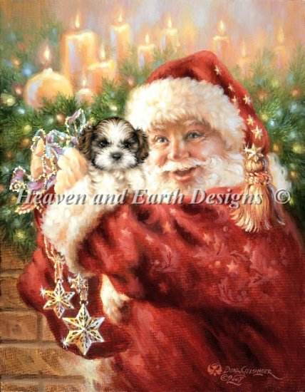 click here to view larger image of Mini Shih Tzu For Christmas (chart)