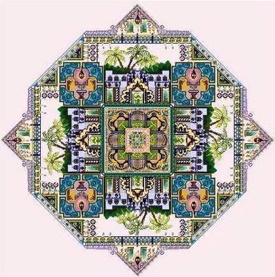 click here to view larger image of Oriental Harem Mandala (chart)