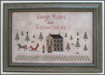 click here to view larger image of Sleigh Rides and Snowflakes (chart)