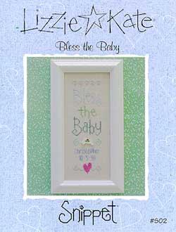click here to view larger image of Bless the Baby (chart)