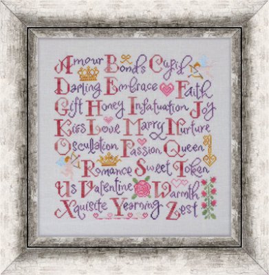 click here to view larger image of Valentine Sampler (chart)