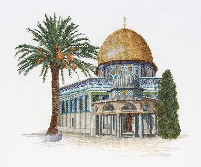 click here to view larger image of Dome of the Rock (Aida) (counted cross stitch kit)