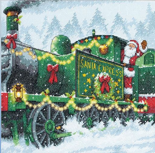 click here to view larger image of Santa Express  (counted cross stitch kit)