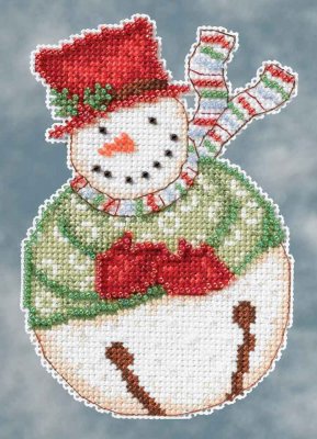 click here to view larger image of Jangle Snowbell (counted cross stitch kit)