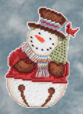 click here to view larger image of Frank Snowbell (counted cross stitch kit)