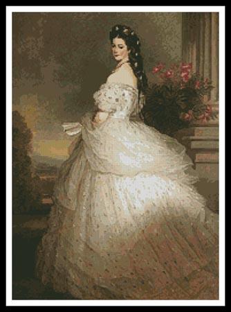 click here to view larger image of Empress Elisabeth (Franz Xavier Winterhalter) (chart)