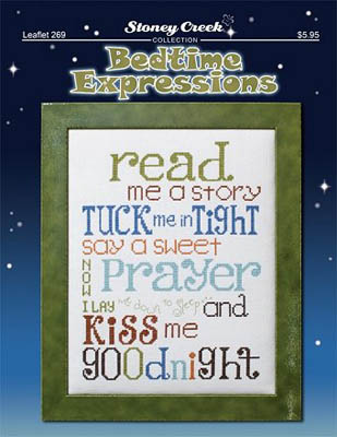 click here to view larger image of Bedtime Expressions (chart)