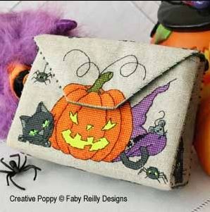 click here to view larger image of Halloween Purse (chart)