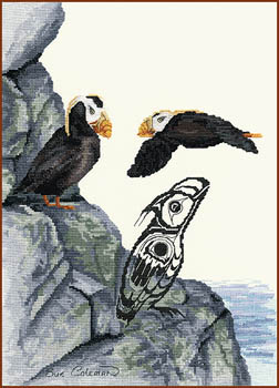 click here to view larger image of Tufted Puffin (chart)