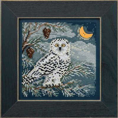 click here to view larger image of Snowy Owl (counted cross stitch kit)