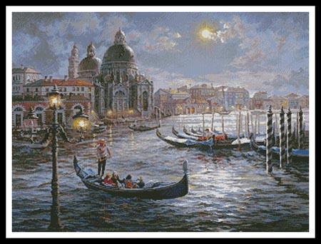 Grand Canal Venice Painting  (Nicky Boehme)