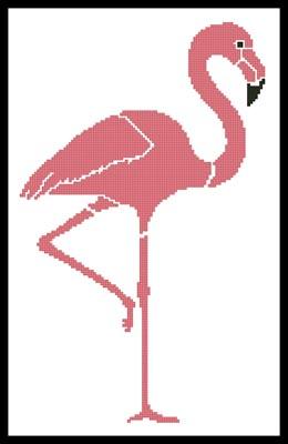 click here to view larger image of Pink Flamingo  (Joni Prittie) (chart)