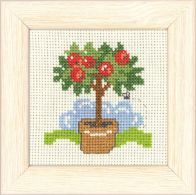 click here to view larger image of Apple Tree Mini Kit (counted cross stitch kit)