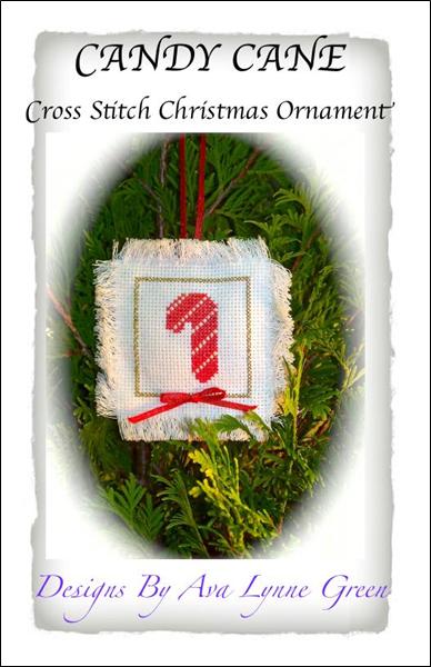 click here to view larger image of Candy Cane Christmas Ornament (chart)