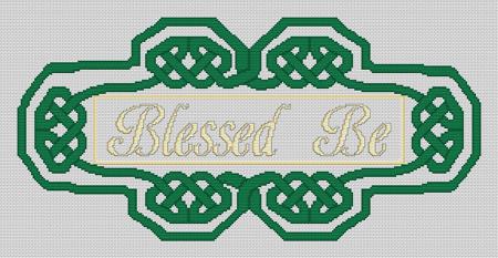 click here to view larger image of Blessed Be Knotwork (chart)