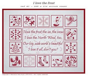 click here to view larger image of I Love the Frost (chart)