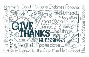 click here to view larger image of Let's Be Thankful (chart)