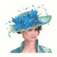 click here to view larger image of Josephine - Elegance Miniatures (Aida) (counted cross stitch kit)