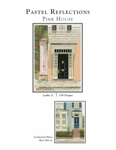 click here to view larger image of Pastel Reflections - Pink House (chart)