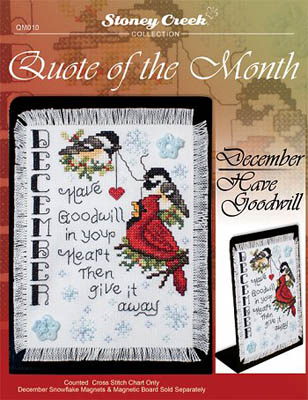 click here to view larger image of Quote of the Month - December (chart)