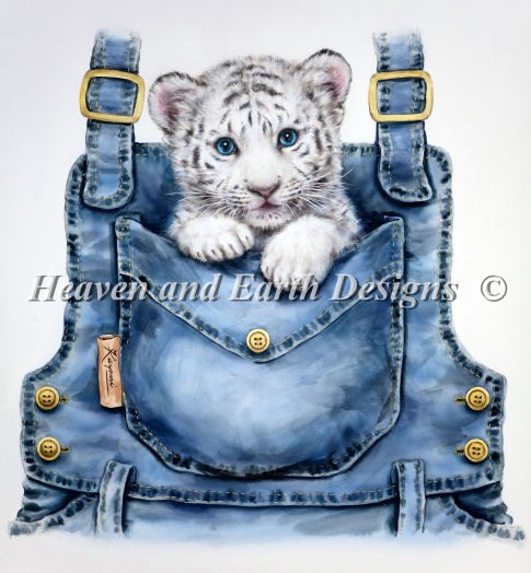 click here to view larger image of Mini Pocket White Tiger (chart)