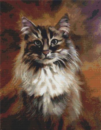 click here to view larger image of Cat Portrait (chart)